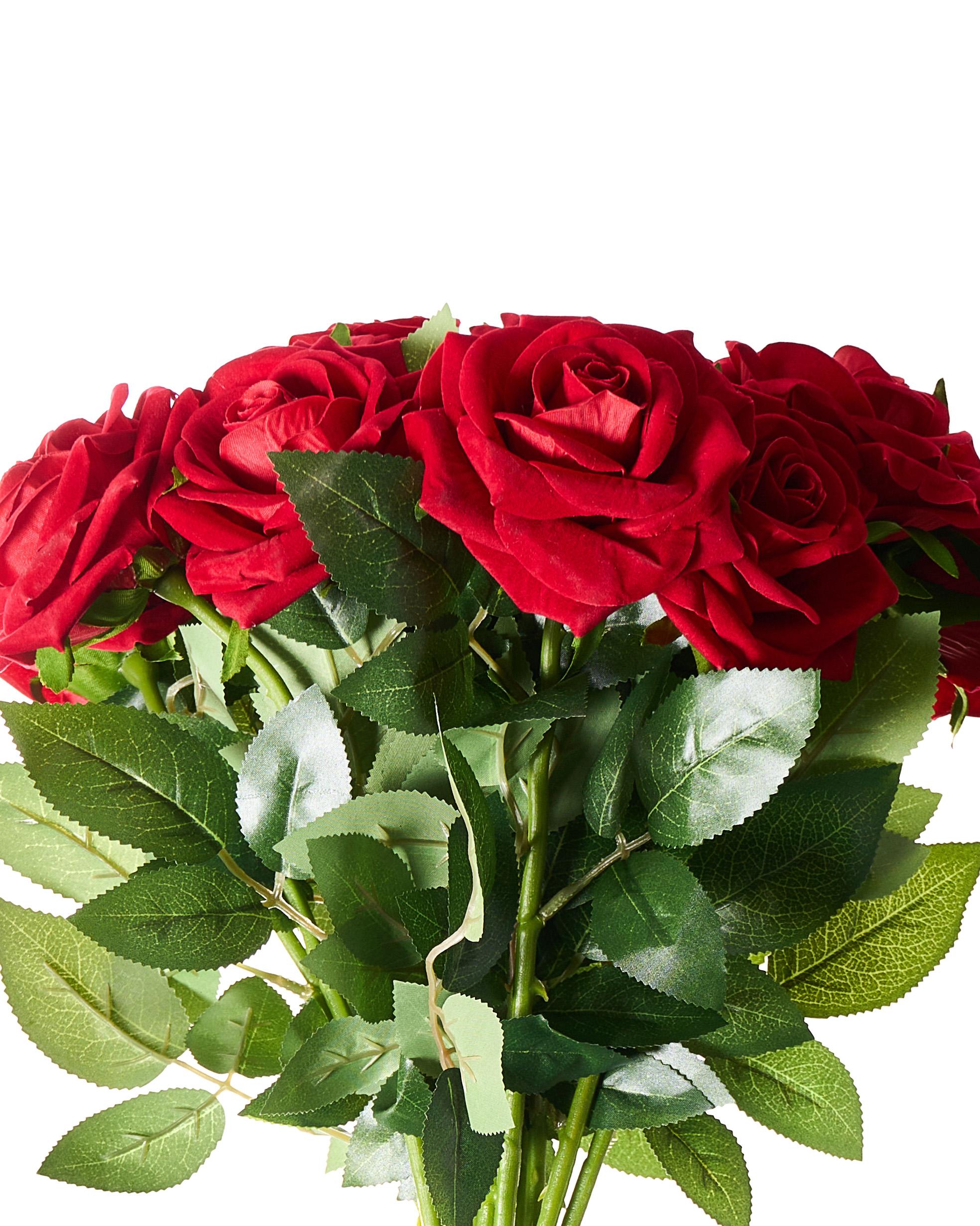 Kunstbloemenboeket MAFRA 60 cm Rood