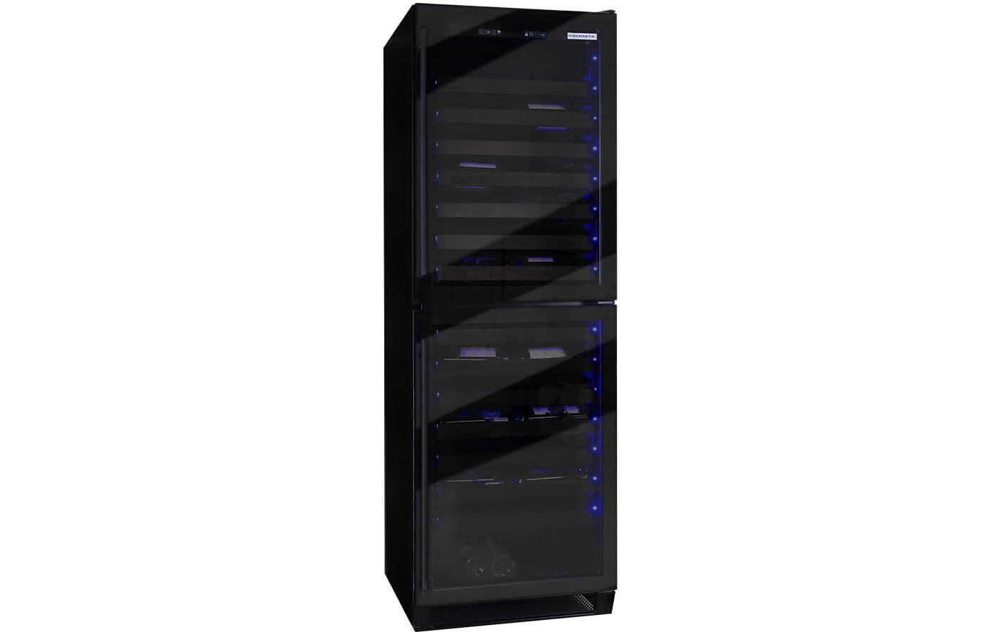 Weinklimaschrank WK139DD, Schwarz, Rechts<br>Weinkühlschrank für 177 Flaschen