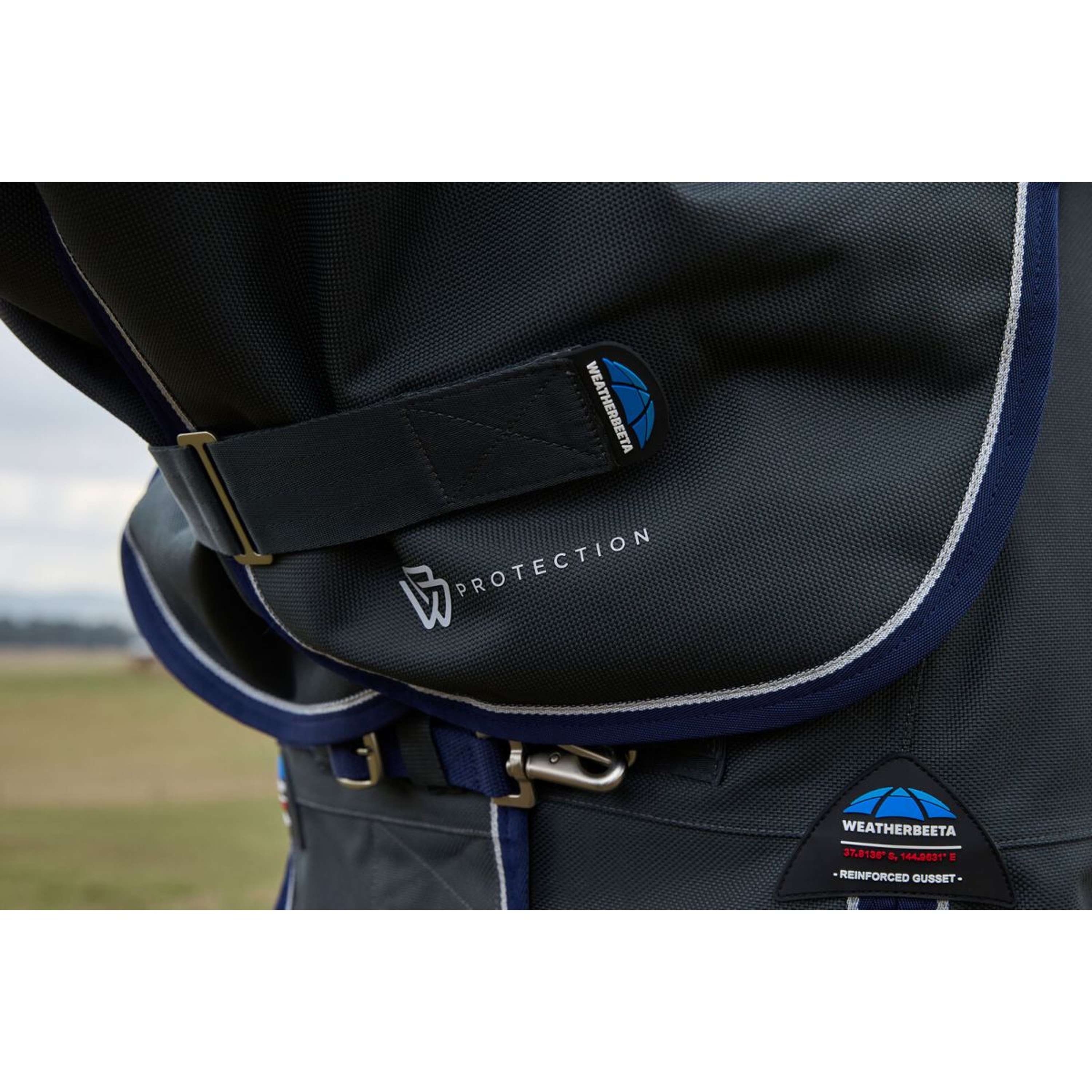 WeatherBeeta ComFiTec Ultra Turnout Detach-A-Neck 220g Charcoal