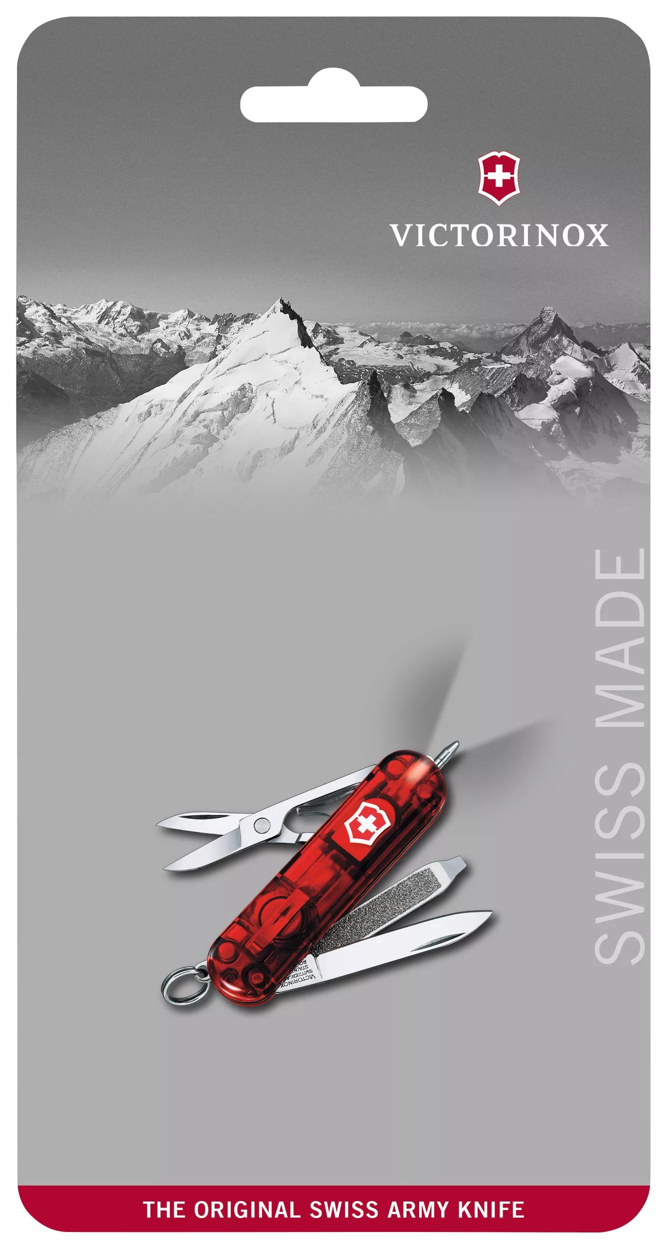 Signature Lite-rot transparent