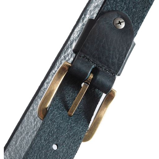 Depeche Timeless Jeans Bælte, Dark Blue, 95 cm
