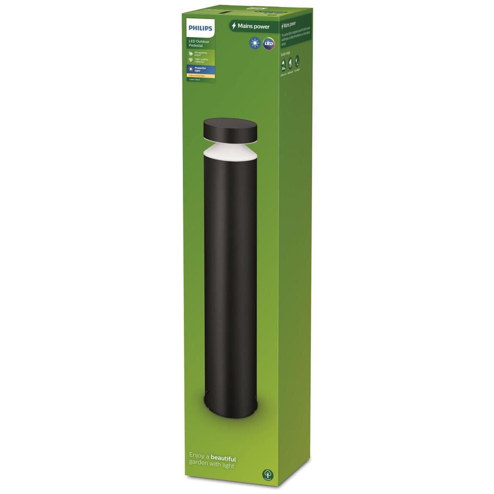 LED-padverlichting Laven in zwart-wit 6W 600lm IP44