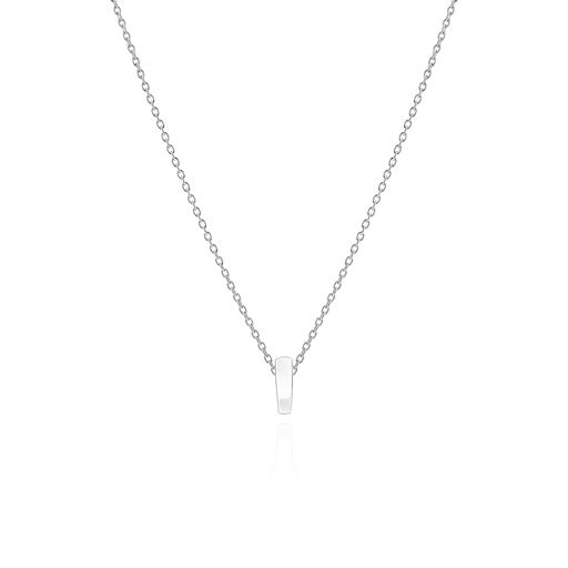 Sif Jakobs Jewellery Lock Charm Halskæde, Silver, 45 cm