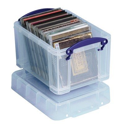 Really Useful Box Aufbewahrungsbox, 3 l, transparent