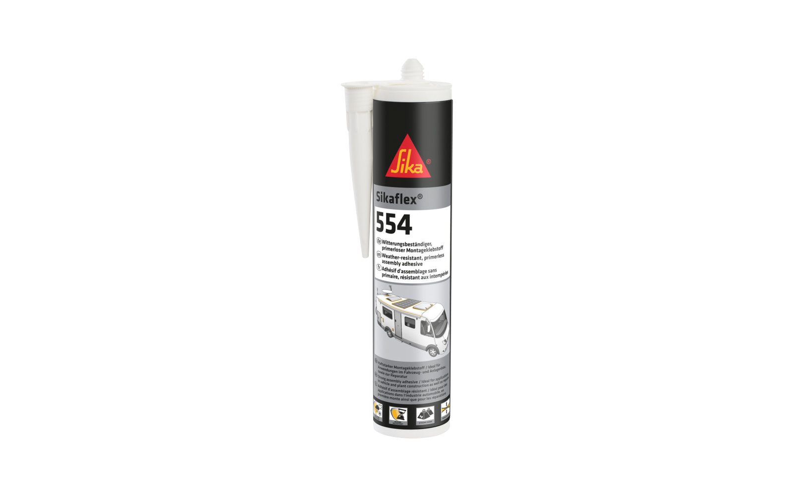 Sika Sikaflex 554 Montageklebstoff Kartusche 300 ml Weiß