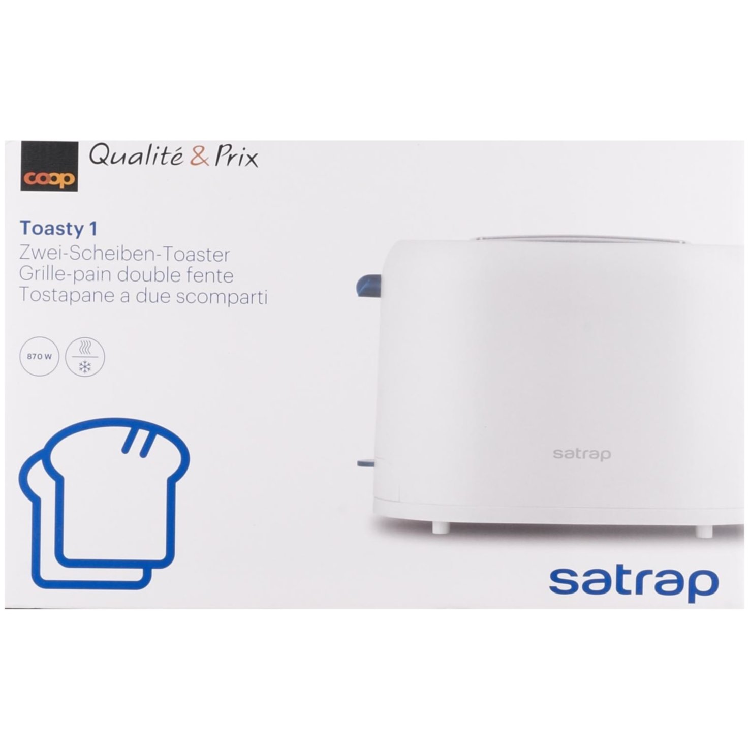 satrap Toasty 1 Toaster