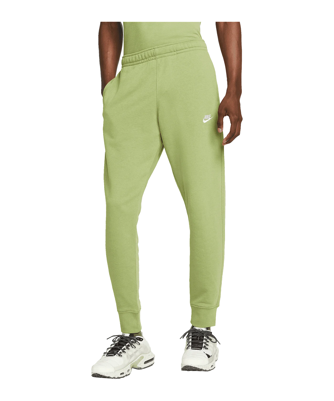 Nike Club Jogginghose Grün Weiss F334
