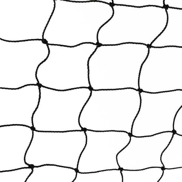 Svart fotballmål 120 x 180 cm
