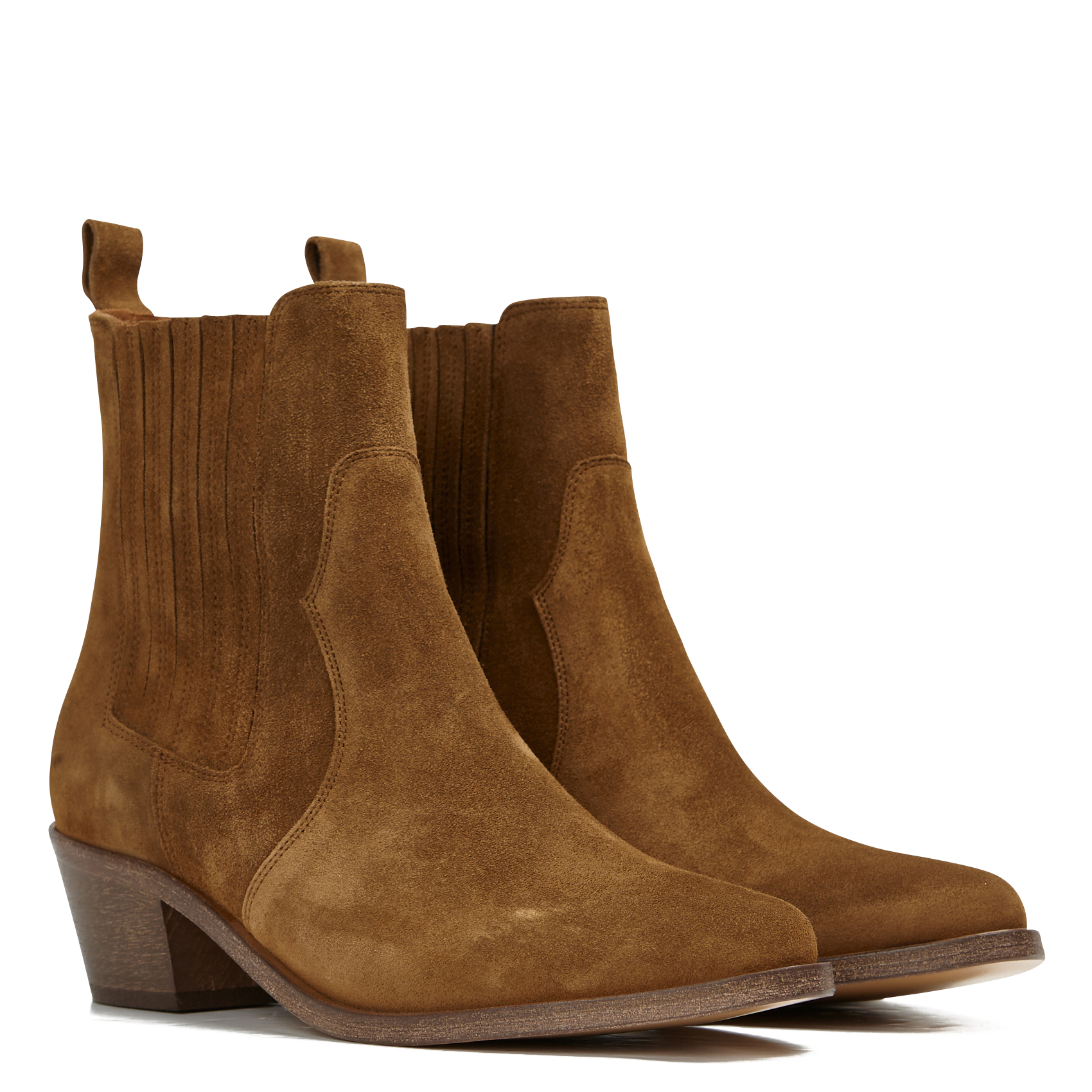 SOFIA - Santiags en cuir | Marron