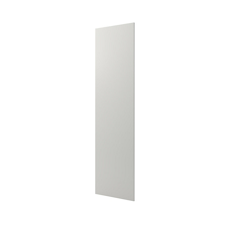Joue de finition pour colonne XL électroménager Goodhome Garcinia ciment H. 240 cm x l. 61 cm x Ep. 18 mm