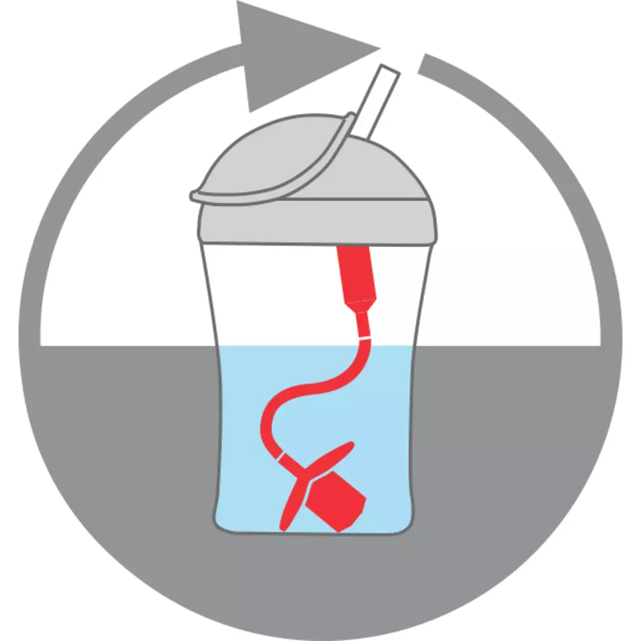 NUK Trinkflasche Motion Cup in grün