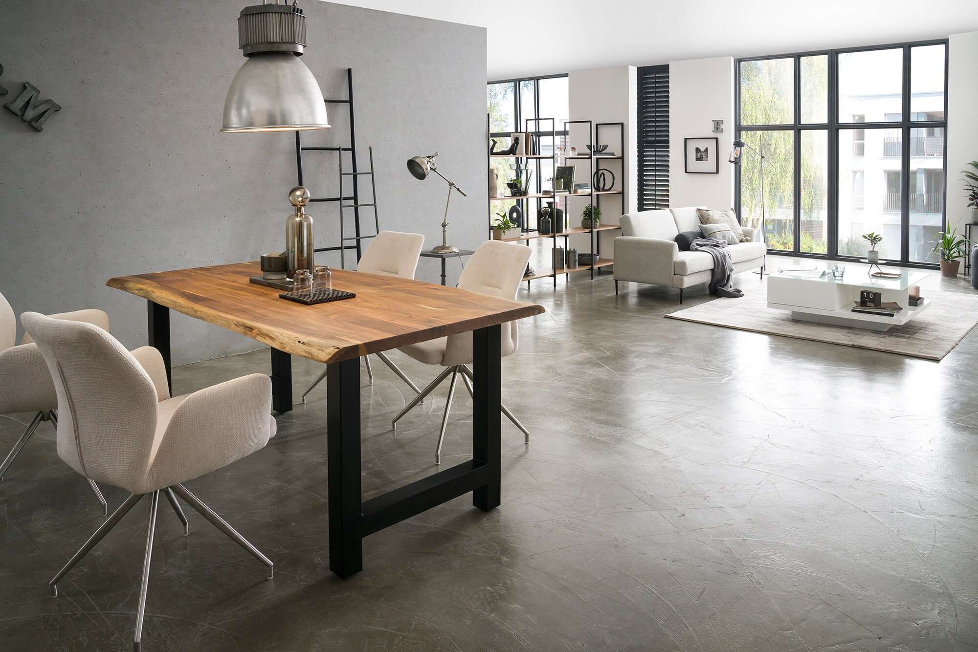 Esstisch Akazie 180x90 cm Esszimmertisch Küchentisch Tisch Holztisch