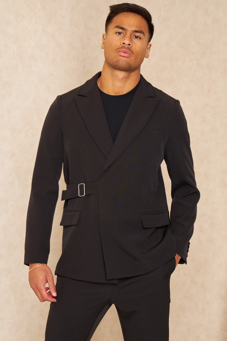 Costume 2 pièces blazer + pantalon noir