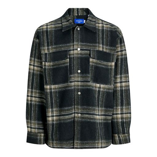 Jack&Jones Vesterbro Check Overshirt, Forest River, XXL