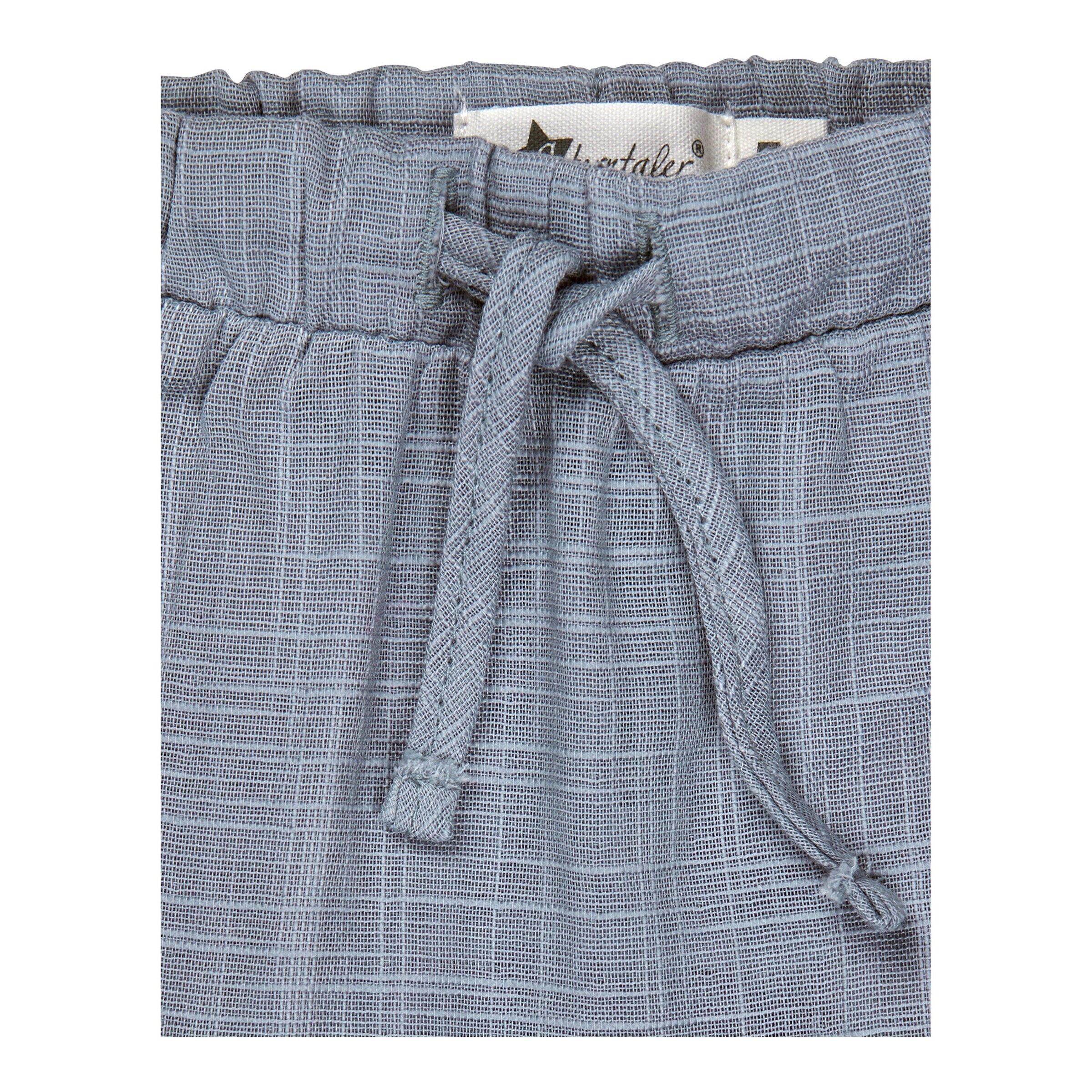 Sterntaler Jogginghose Leinenoptik blau