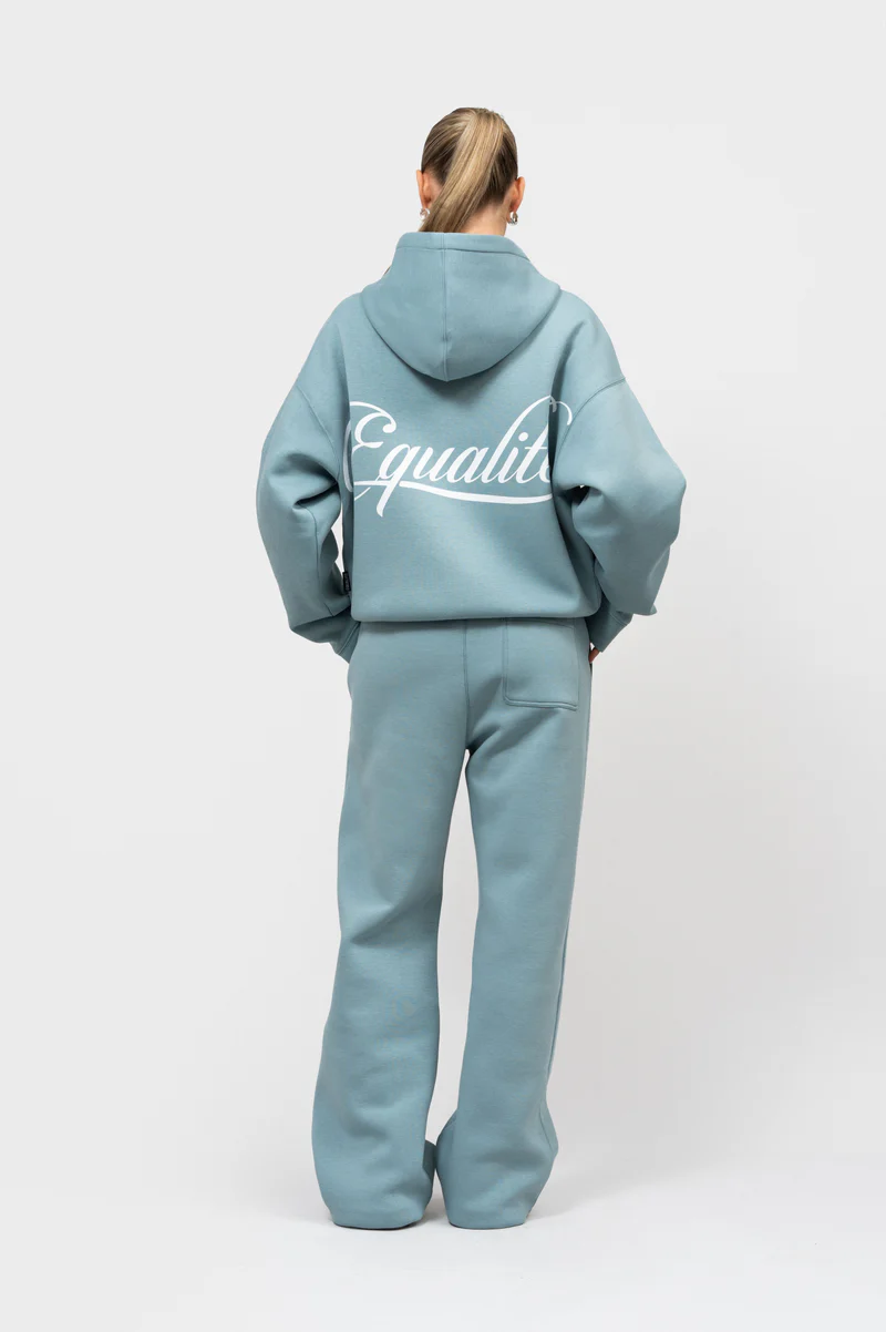 Equalité Yuki Scuba Full Zip Trainingspak Dames Lichtblauw