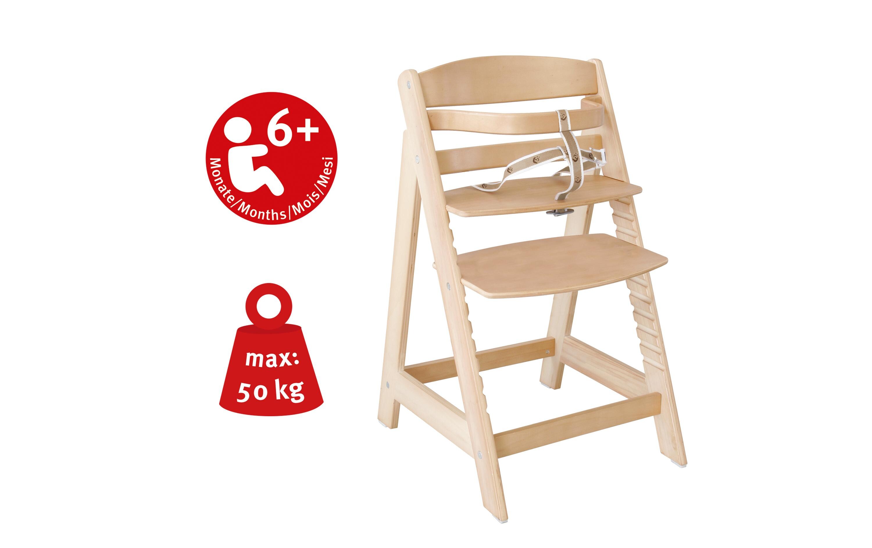 Treppenhochstuhl Sit up 3 NatureSicherer und flexibler Treppenhochstuhl für Kinder