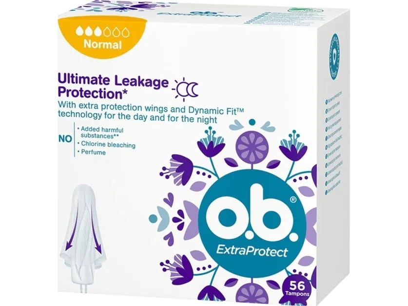 O.B._ExtraProtect Normal tampons 56pcs.