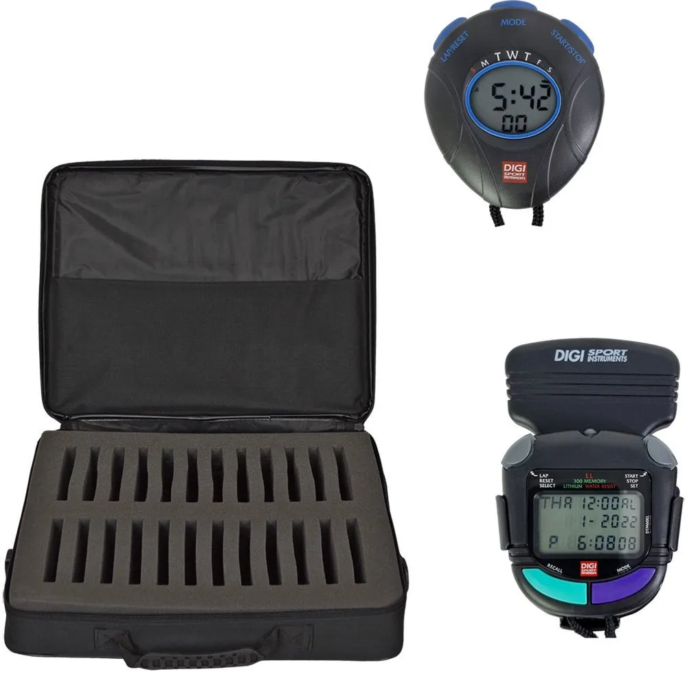 Digi sport instruments 23 DT1 1DTM60EL Stoppuhr Weiche Tasche