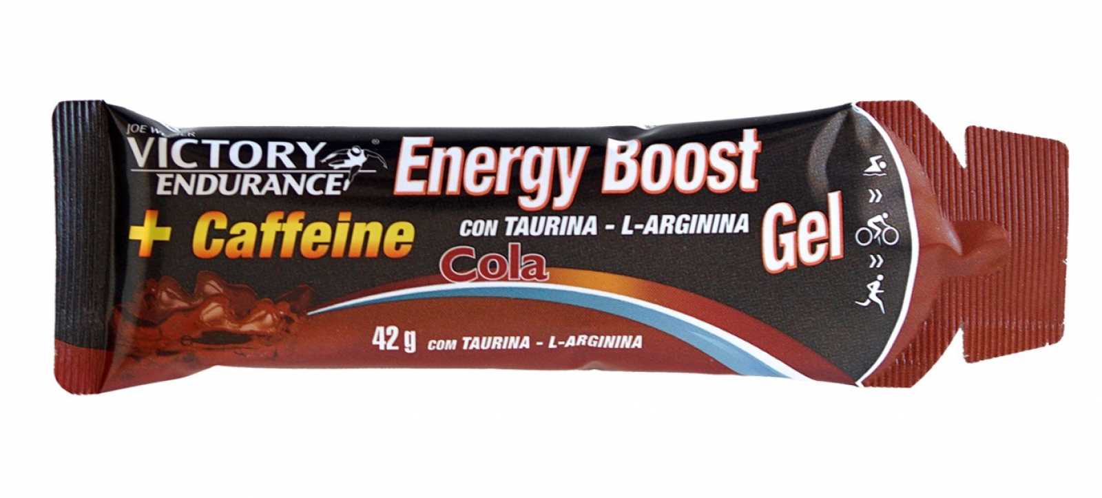 Gel energético Victory Endurance Booster com cafeína 42g