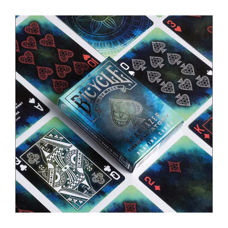Jeu de 54 cartes Bicycle - Stargazer observatory