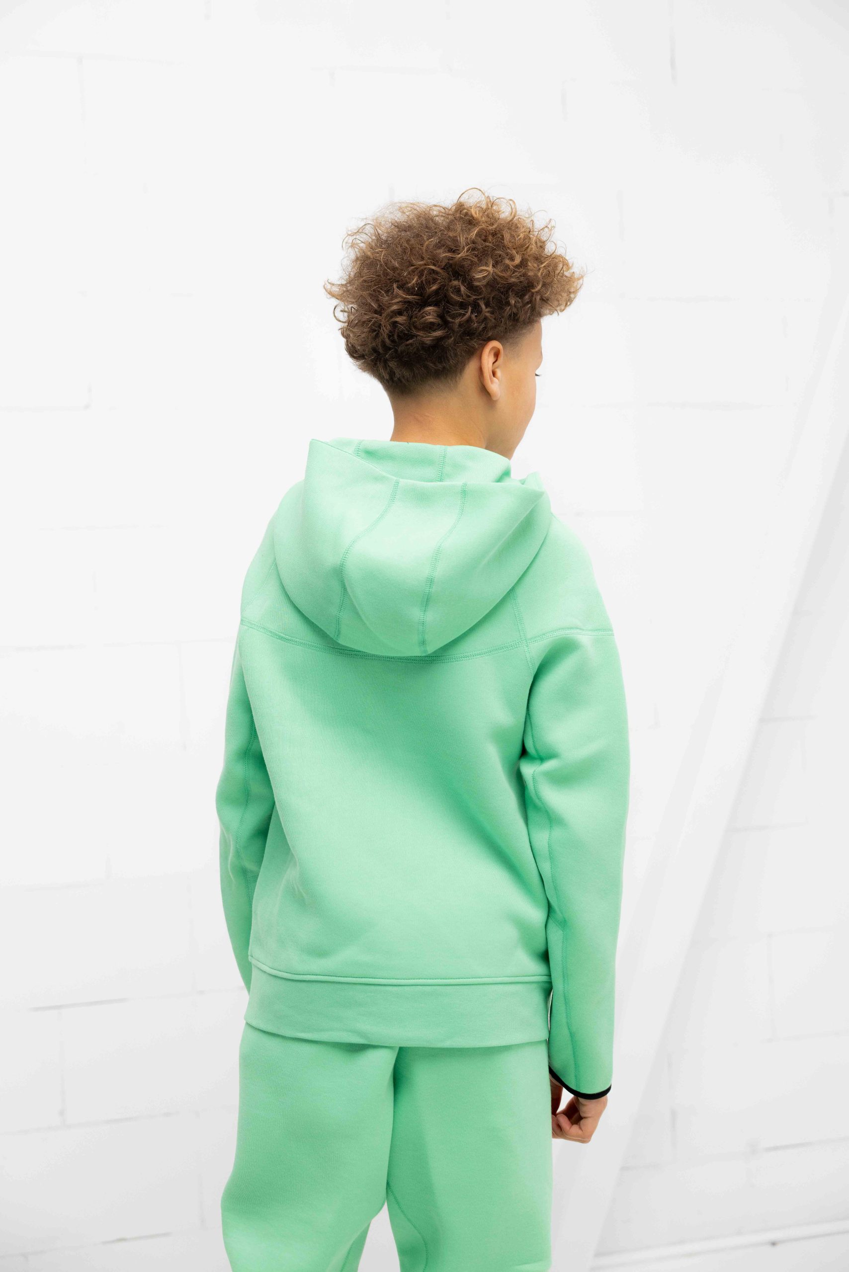 Nike Tech Fleece Trainingspak Kids Groen
