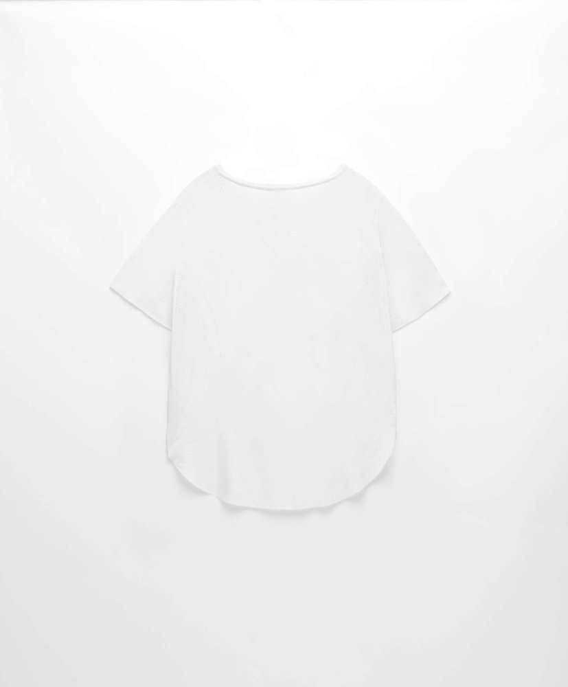 Camiseta de manga curta em modal