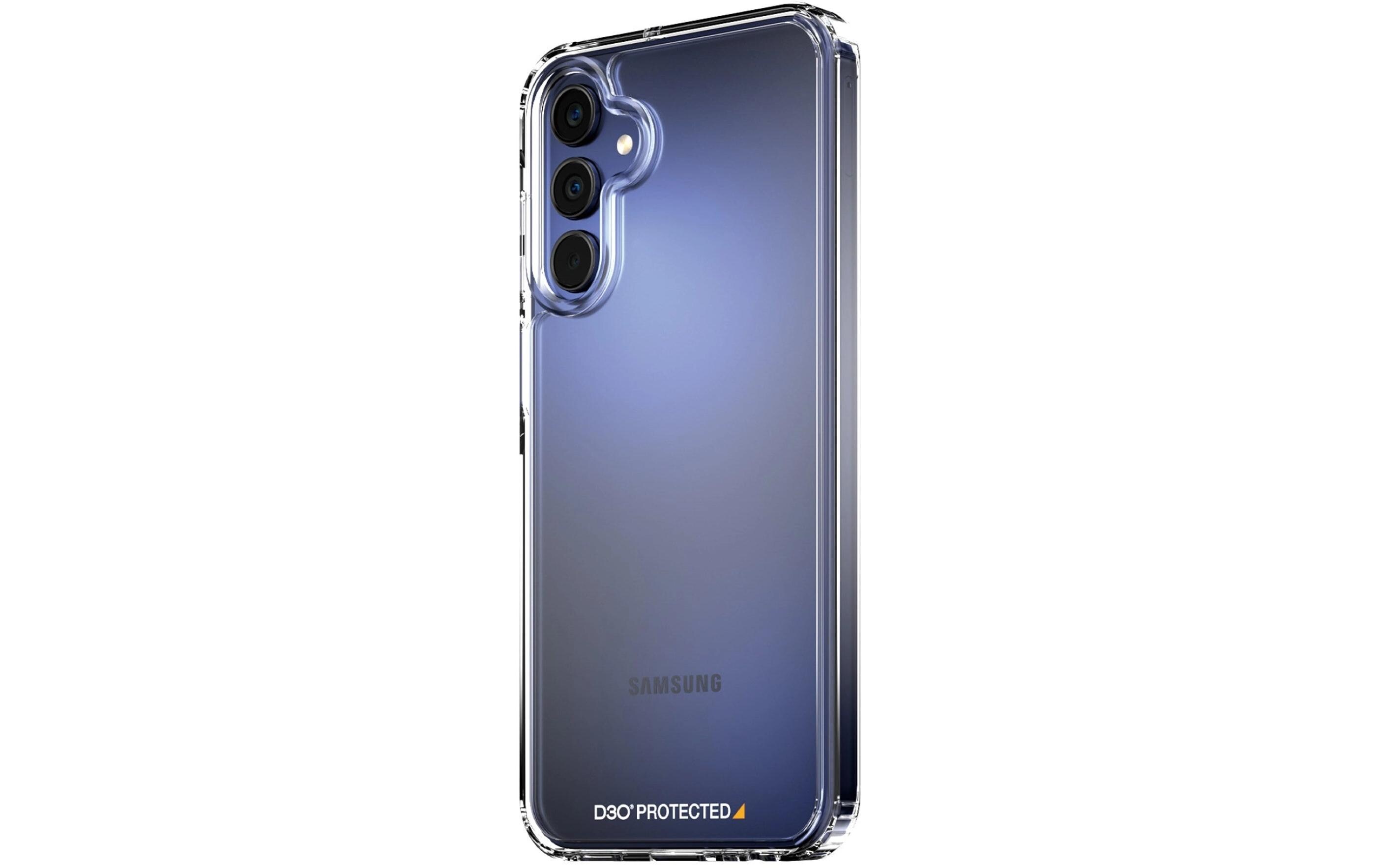 Back Cover HardCase D3O Galaxy A15/Galaxy A15 5G TransparentSchutzhülle für das Samsung Galaxy A15/Galaxy A15 5G