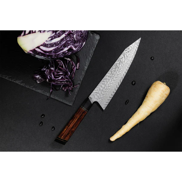 Couteau Fukito Desert Damas modèle chef kiritsuke 21cm Fukito