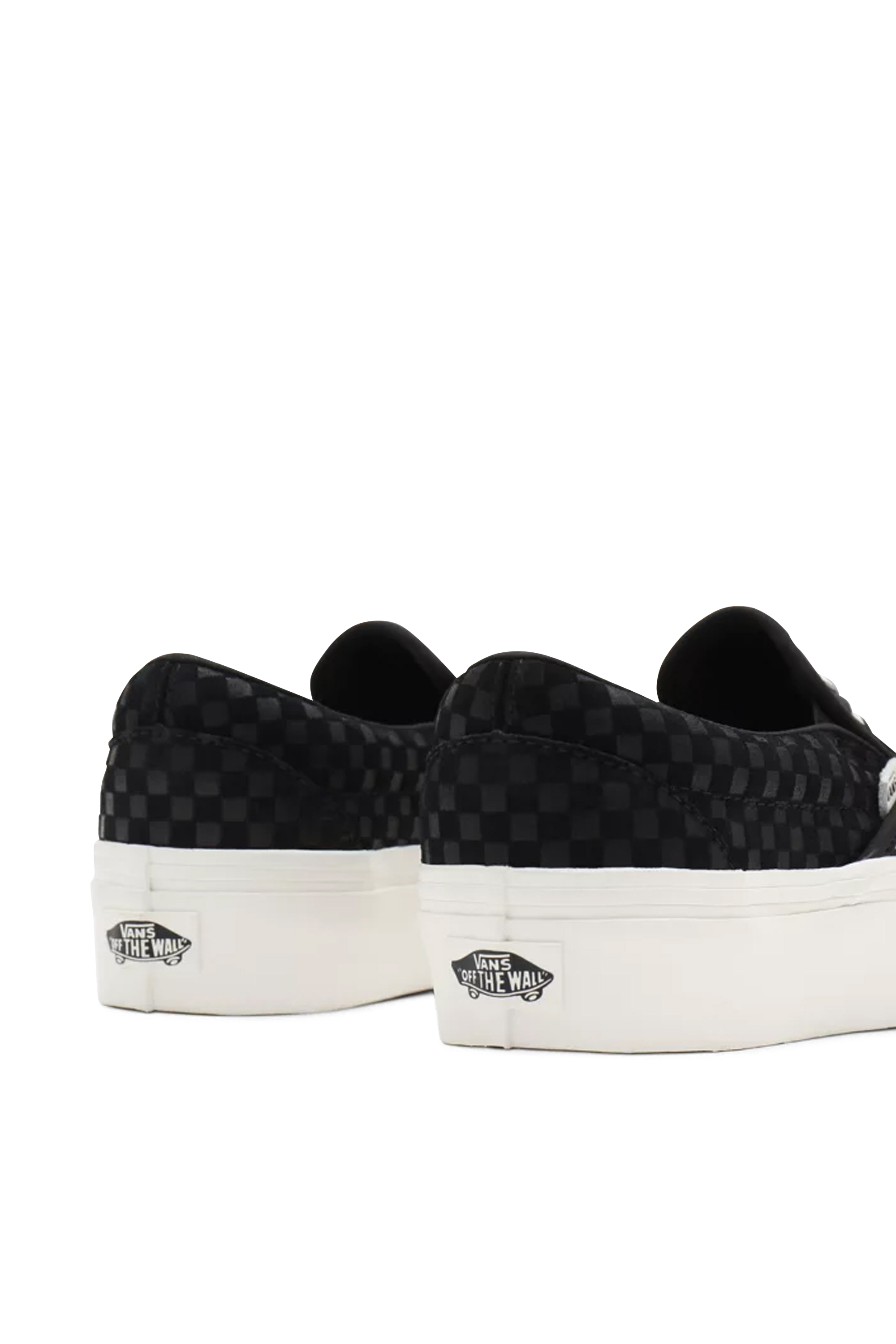 VANS Baskets UA CLASSIC SLIP-ON PLATFORM Blanc
