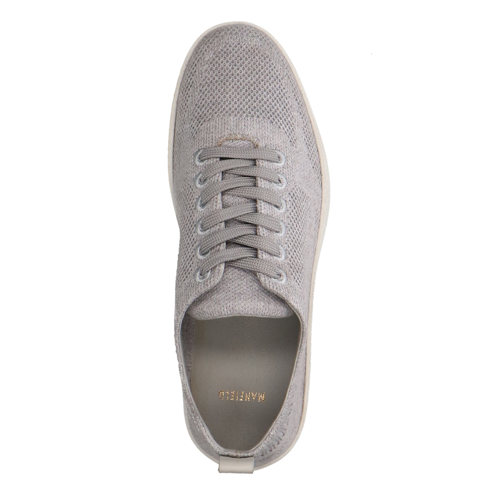 Grijze knit fabric sneakers