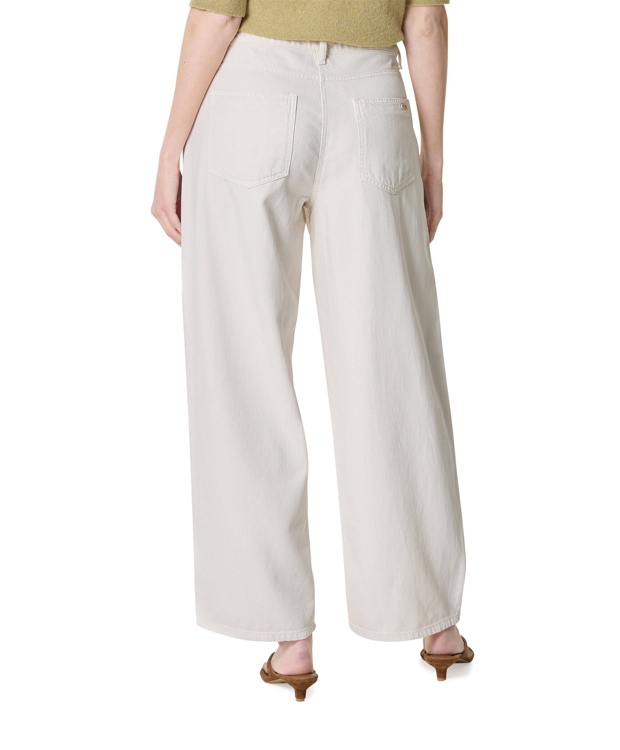 Cambio Baggy dames jeans beige