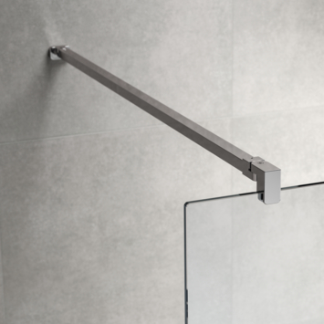 Sealskin Pure Inloopdouche Type A3 120X200 Cm zilver hoogglans