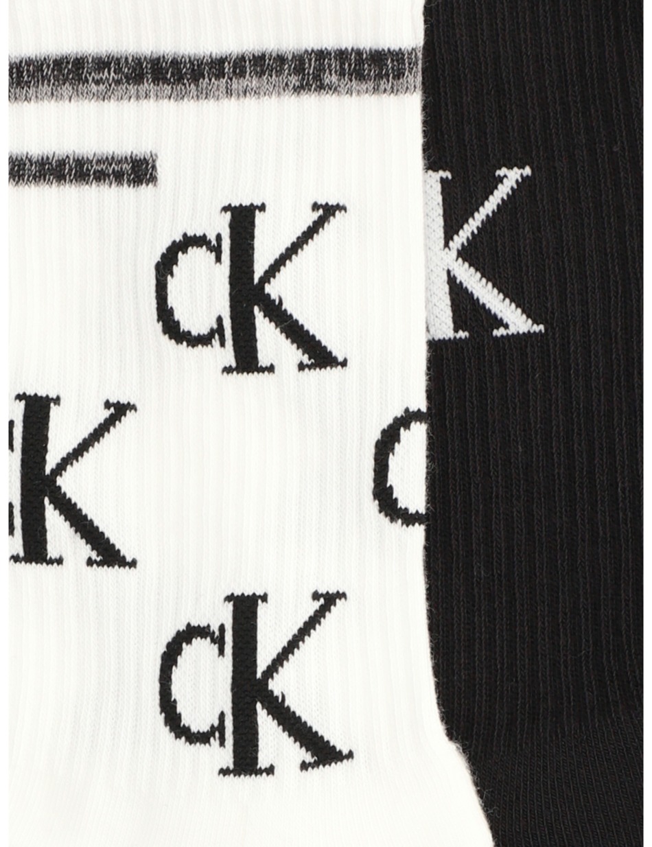 WOMEN SOCKS 2 P SCATTERED LOGO
