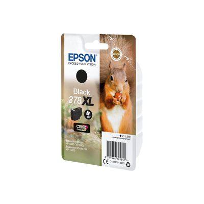 Epson 378XL Ecureuil - noir - cartouche d'encre originale