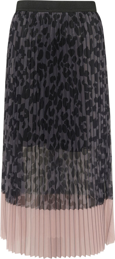 Culture CUchancy Skirt Grey leopard/pink