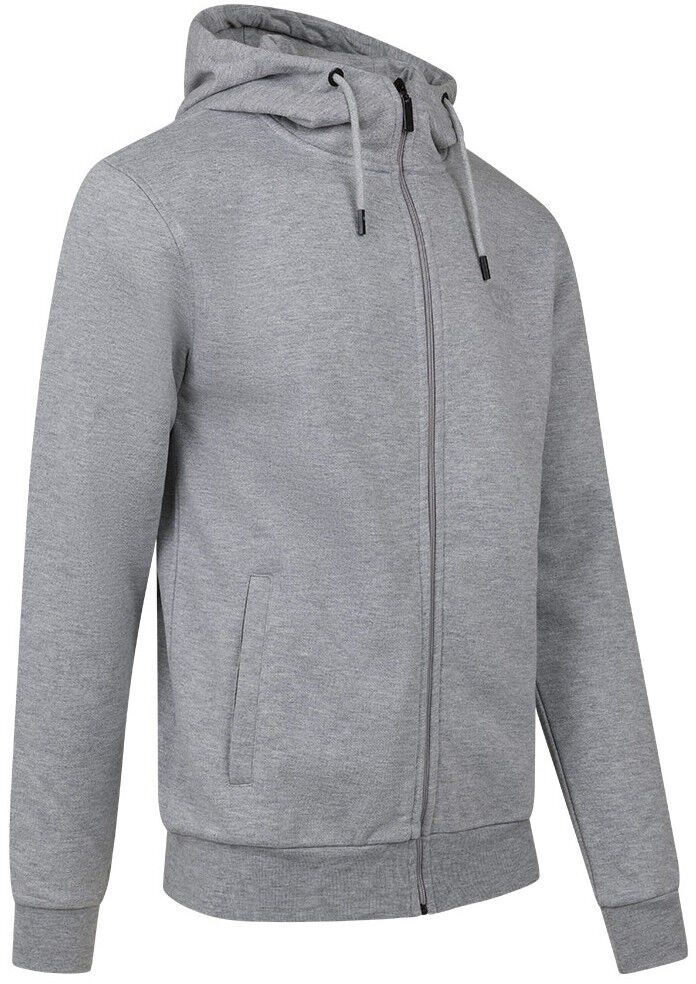 Cruyff Hernandez Zip thru Hood licht grijs