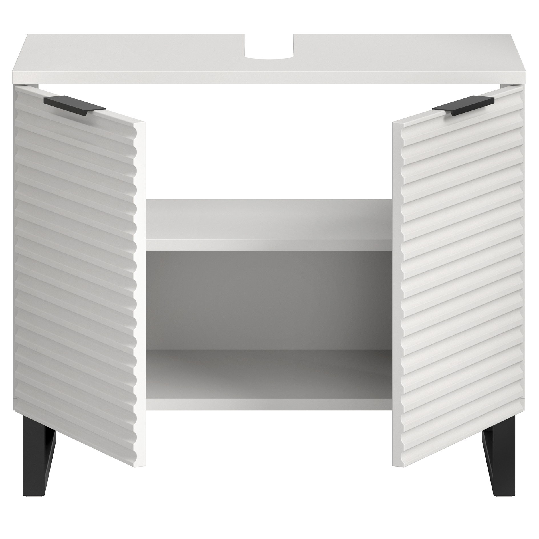Waschbeckenunterschrank RIFF - weiß - 70 cm