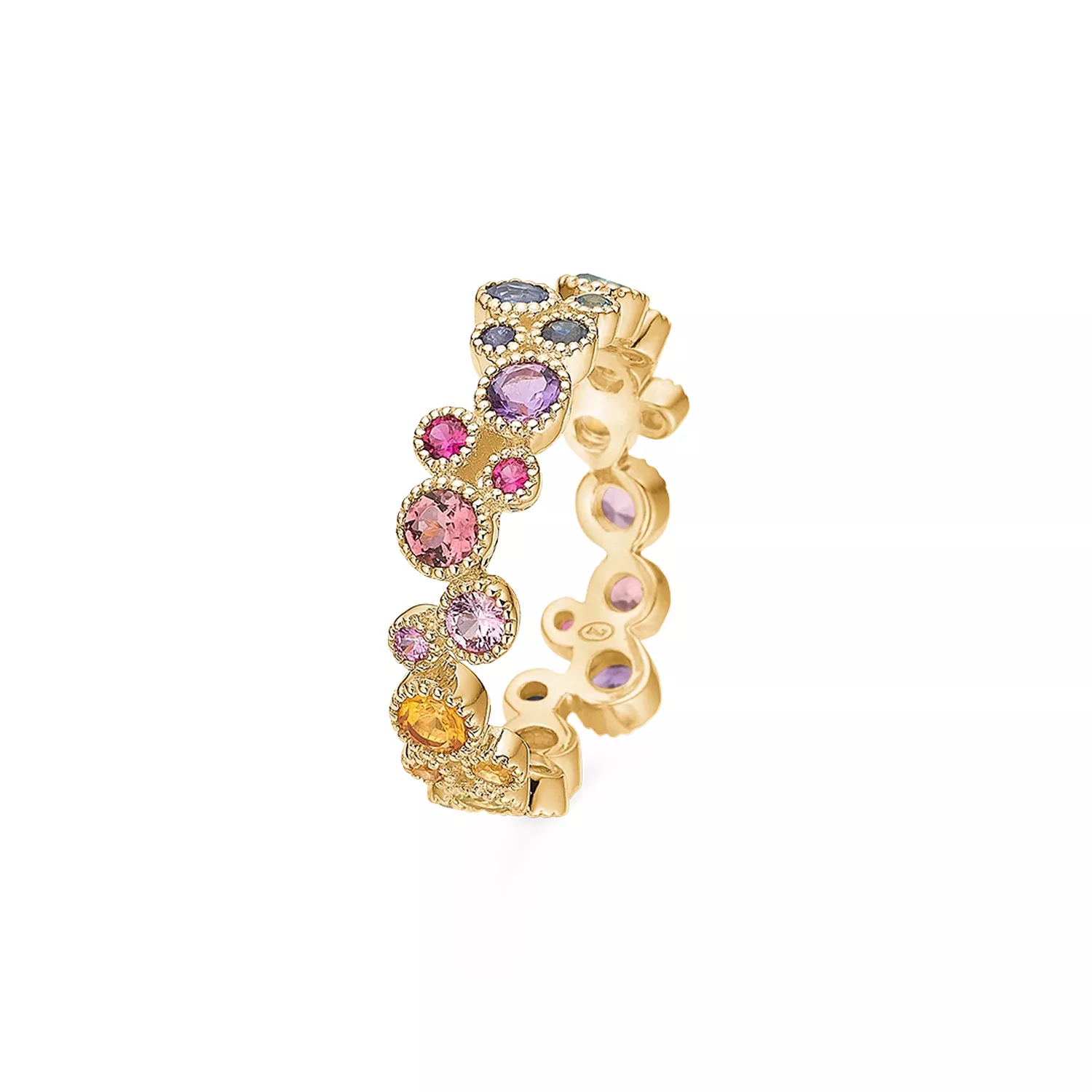 Mads Z Luxury Rainbow Ring 14 kt. Guld 1544062