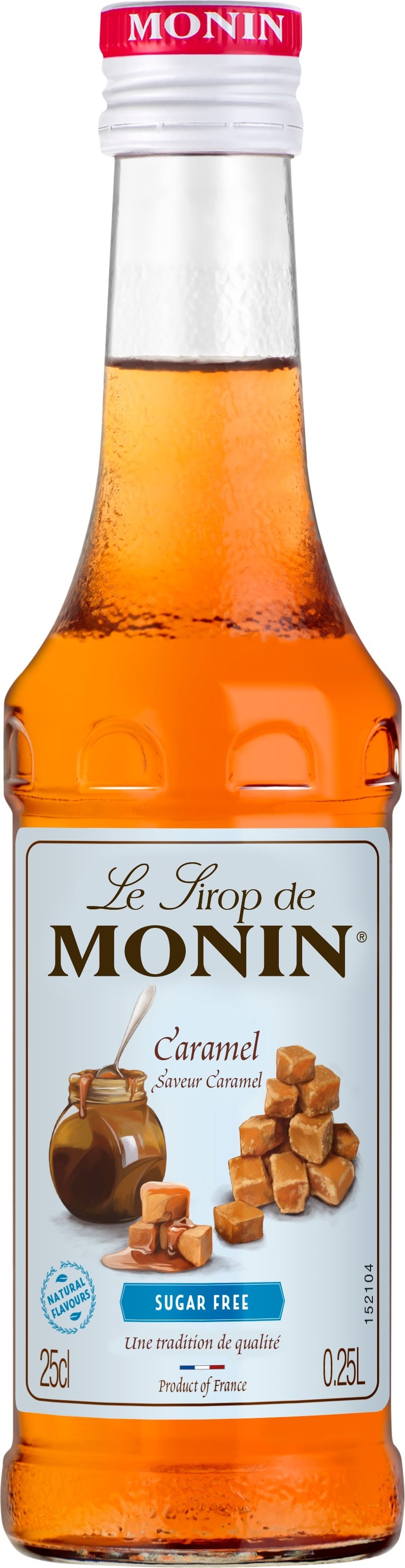 Monin siroop Karamel suikervrij 0,25 L