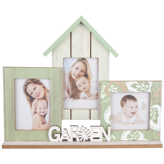Bildergalerie - Haus - aus Holz - 36 x 5 x 29,5 cm