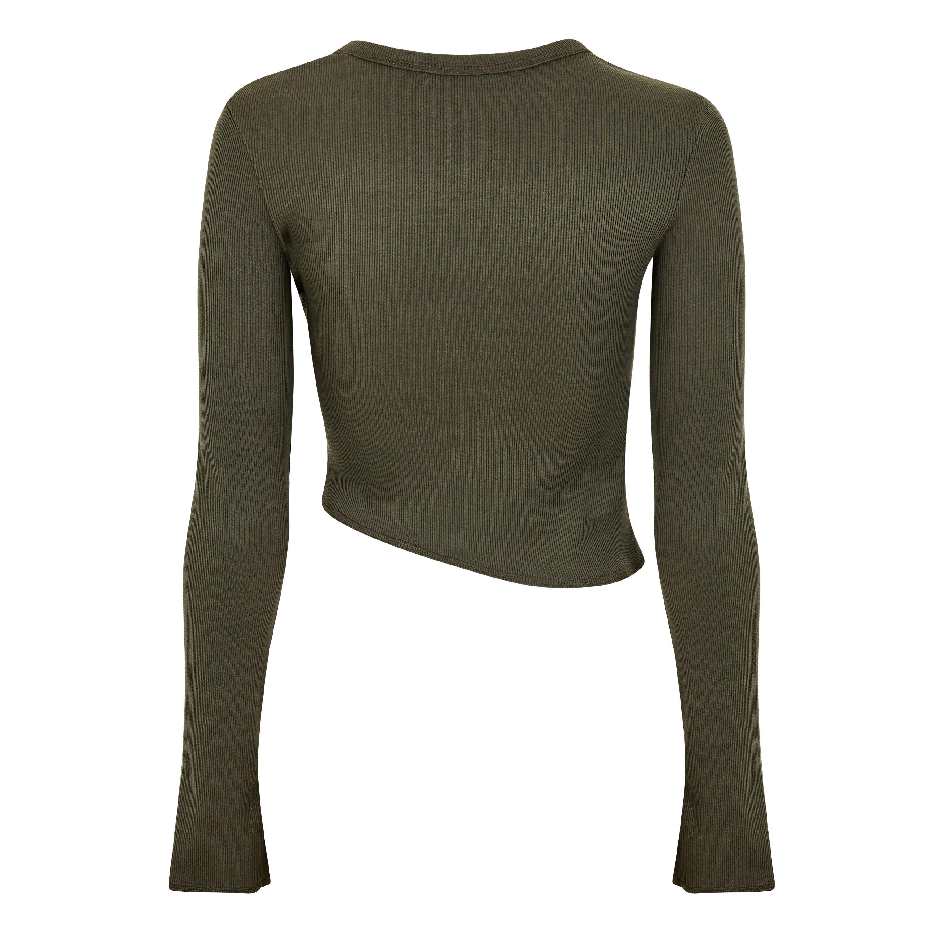 Jack Wills JW Asymmetric Rib Top