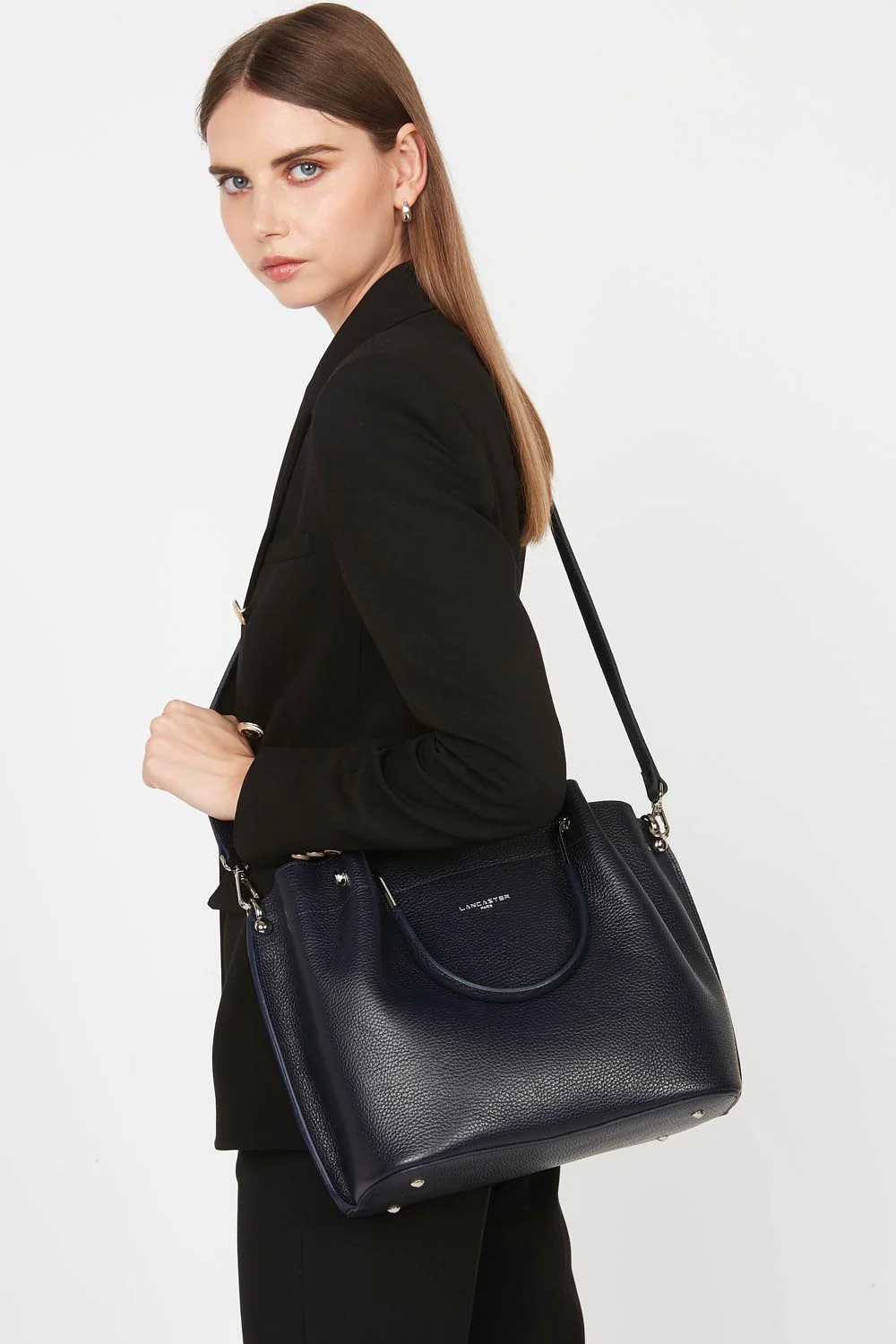 Foulonné Double-Grand sac à main
