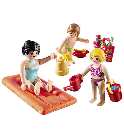 Playmobil Family Fun P?ske?g - Sjov P? Stranden - 4941 - 17 Dele