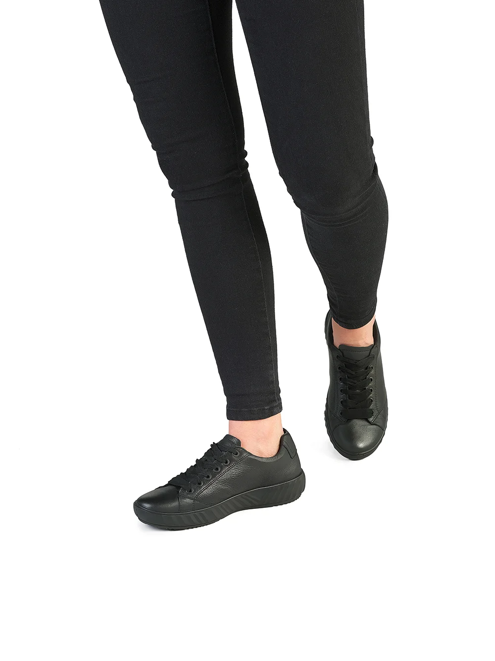 Schnürschuh Avio schwarz