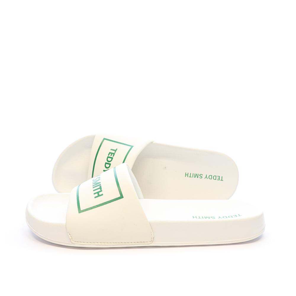 Teddy Smith Claquettes Blanches Homme Teddy Smith 78131