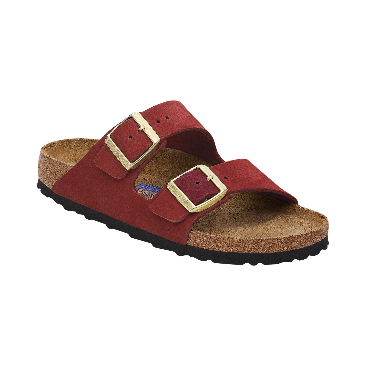 Birkenstock Arizona Weichbettung Nubukleder Damen Pantolette