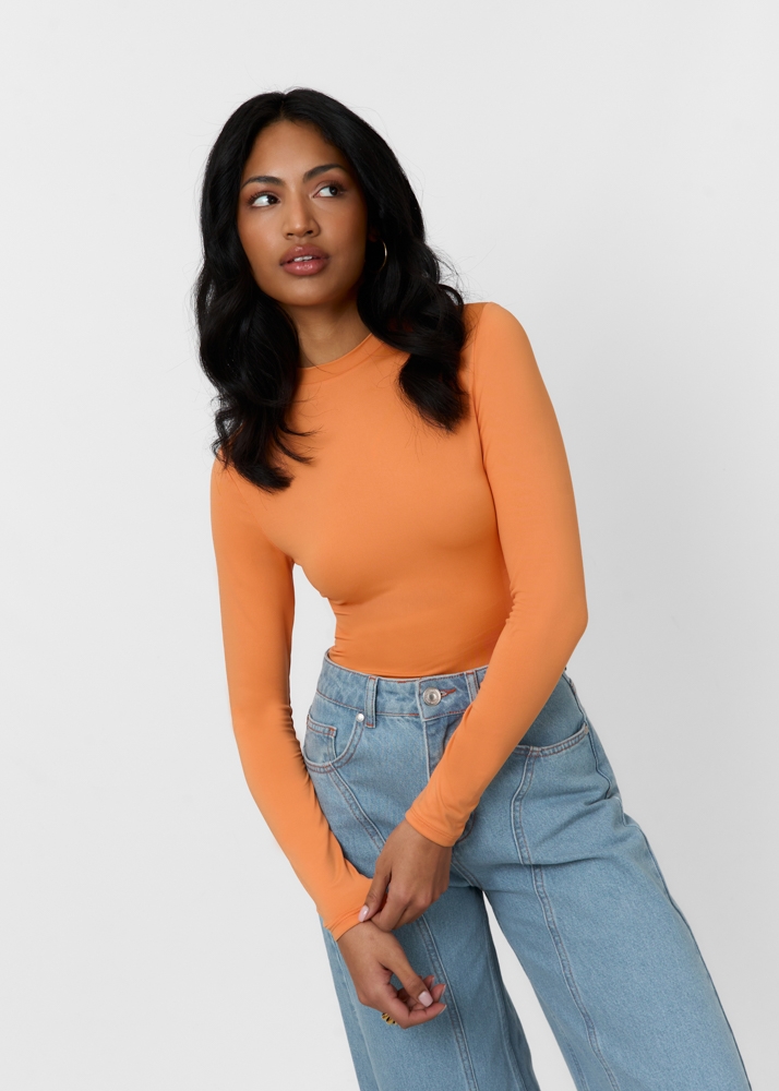 Longsleeve tee peach