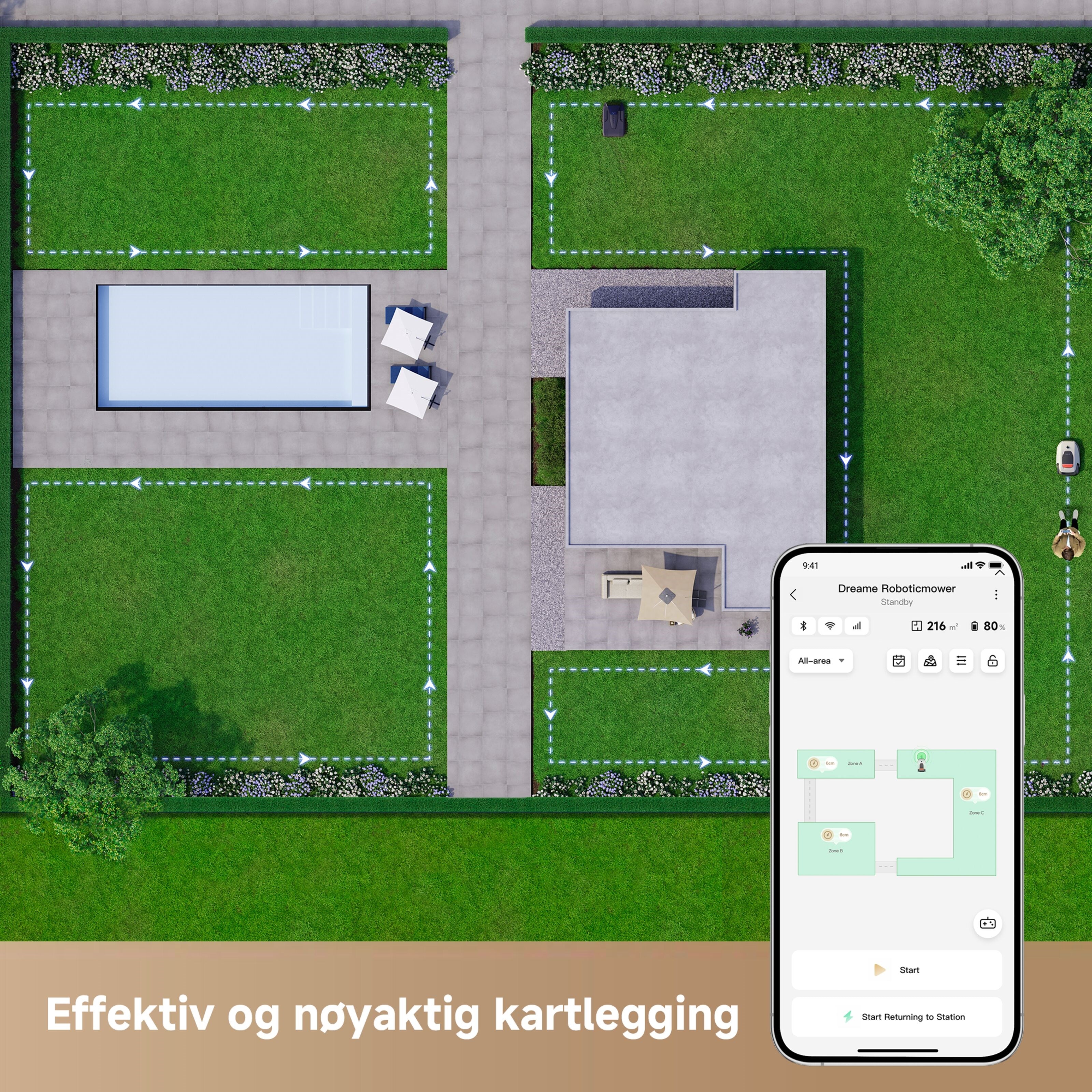 Dreame A1 Pro Robotgressklipper