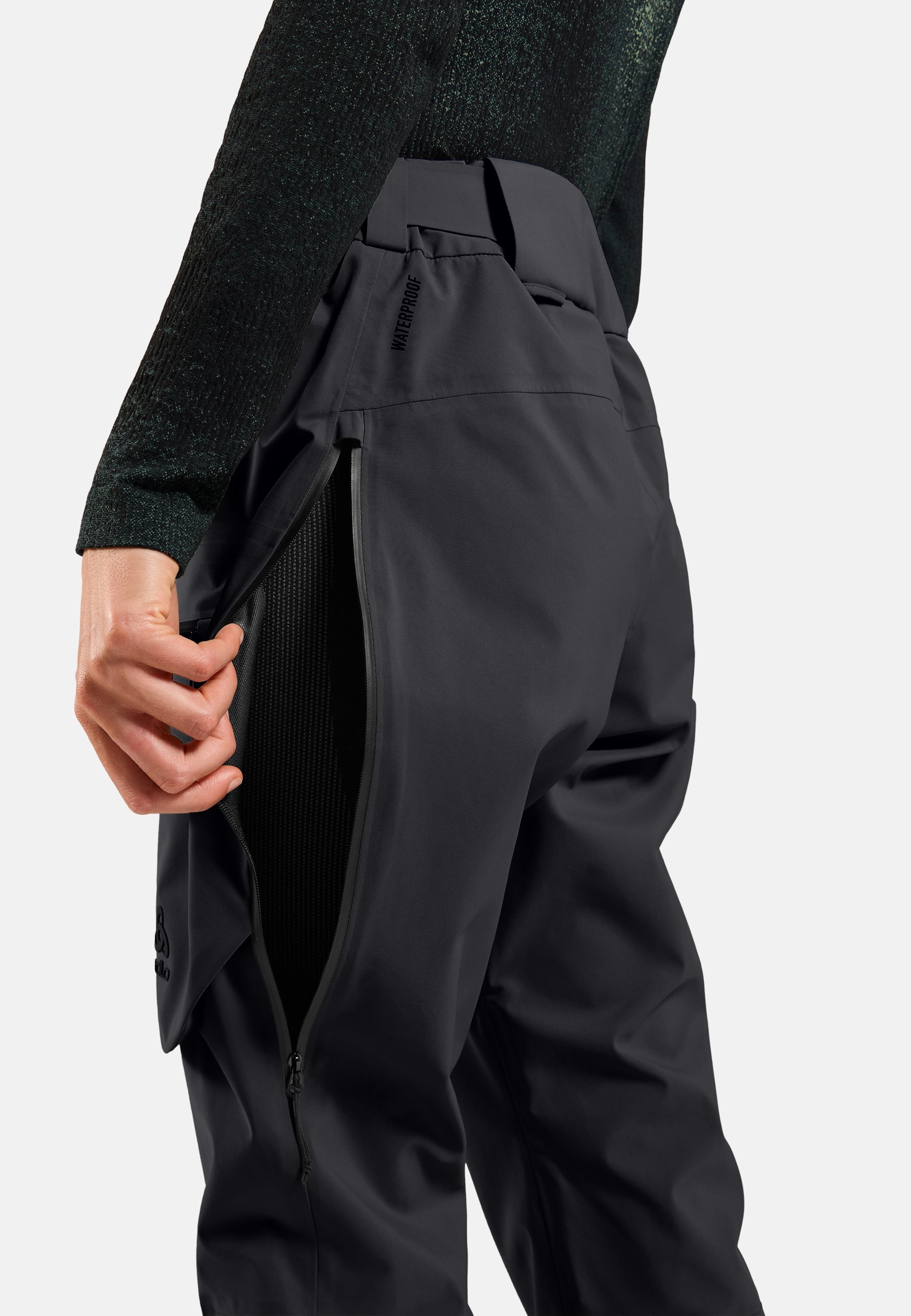 X-Alp 3L Hardshell-Skihose in black